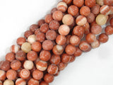 Red Malachite, Round, 6mm beads-BeadBasic