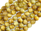 Golden Tiger Eye, 10mm Round Beads-BeadBasic