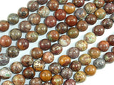 African Green Opal, 8mm(8.5mm) Round Beads, 16 Inch, Full strand-BeadBasic