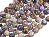 Genuine Charoite, 10mm Round Beads-BeadBasic