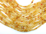 Yellow Aventurine Beads, 6mm(6.7mm) Round Beads-BeadBasic