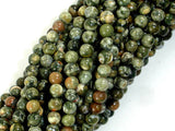 Rhyolite Beads, 4mm (4.6mm) Round Beads-BeadBasic