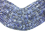 Sodalite Beads, 8mm Faceted Round Beads-BeadBasic