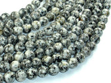 Sesame Jasper Beads, 8mm Round Beads-BeadBasic