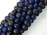 Blue Jasper Beads, 8mm Round Beads-BeadBasic
