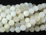 Druzy Agate Beads, Geode Beads, 8mm Round Beads-BeadBasic