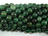 Indian Jade, Round, 8mm beads-BeadBasic