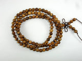 Vietnam Qinan Sandalwood Beads, 6mm(6.3mm) Round Beads, 25 Inch-BeadBasic