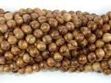 Aqarwood Beads, 6mm(6.3mm) Round Beads, 26 Inch-BeadBasic