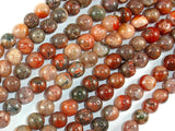 Agate Beads, Round, 7.5mm, 15.5 Inch-BeadBasic
