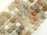 Druzy Agate Beads, Geode Beads, 8mm, Round Beads-BeadBasic