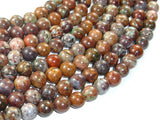 African Green Opal, 8mm(8.5mm) Round Beads, 16 Inch, Full strand-BeadBasic