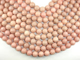 Pink Opal, 13mm Round Beads-BeadBasic