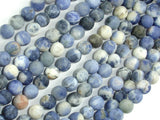 Matte Sodalite Beads, 6mm Round Beads-BeadBasic