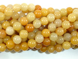 Yellow Aventurine Beads, 8mm(8.5mm) Round Beads-BeadBasic