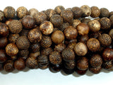 Crackle Tibetan Agate, 10mm Round Beads-BeadBasic