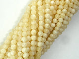 Honey Jade Beads, 4mm Round Beads-BeadBasic
