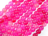 Dragon Vein Agate Beads, Pink, 8mm Round Beads-BeadBasic
