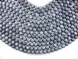 Jade Beads, Gray, 10mm Faceted Round-BeadBasic