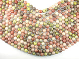 Spicy Jasper Beads, Plum Blossom Jasper, 10mm Round-BeadBasic
