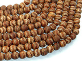 Crackle Tibetan Agate, 8mm Round Beads, 14.5 Inch, Full strand-BeadBasic