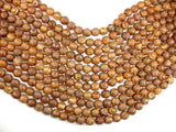 Tibetan Agate, 10mm Round Beads-BeadBasic