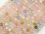 Beryl Beads, Aquamarine, Morganite, Heliodor, 5mm, Round-BeadBasic