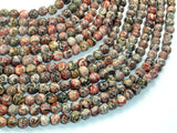 Leopard Skin Jasper Beads, 6mm Round Beads-BeadBasic