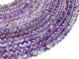 Amethyst Beads, Approx 5.5mm Round Beads-BeadBasic