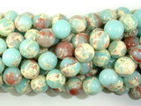 Impression Jasper, 10mm Round Beads-BeadBasic