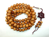 Taxus Chinensis Wood Beads, 10mm Round Beads-BeadBasic