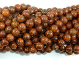 Firework Jasper, 6mm, Round Beads-BeadBasic