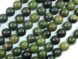 African Green Autumn Jasper Beads, 10mm (10.4mm)-BeadBasic