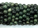 Green Rhodonite Beads, 8mm Round Beads-BeadBasic