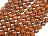 Firework Jasper, 6mm, Round Beads-BeadBasic