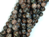 Rhyodacite Beads, 8mm(8.5mm) Round Beads-BeadBasic