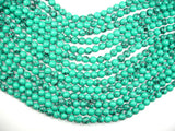 Howlite Turquoise Beads Green, 8mm Round Beads-BeadBasic