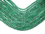 Jade Beads, Emerald, 8mm Round Beads-BeadBasic