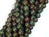 Red Green Garnet Beads, Kashgar Garnet, 8mm Round Beads-BeadBasic