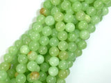 Afghan Jade Beads, Round, 8mm, 16 Inch-BeadBasic