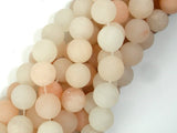 Matte Pink Aventurine Beads, 10mm Round Beads-BeadBasic