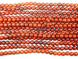 Red Sandalwood Beads, 10mm Round Beads-BeadBasic