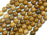 Agate Beads-Brown, 8mm(8.5mm)-BeadBasic