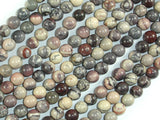 Porcelain Jasper, 6mm Round Beads-BeadBasic