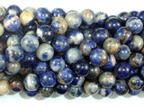 Orange Sodalite Beads, 10mm Round Beads-BeadBasic