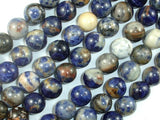 Orange Sodalite Beads, 10mm Round Beads-BeadBasic