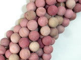 Matte Rhodonite Beads, 10mm Round Beads-BeadBasic