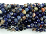 Orange Sodalite Beads, 6mm Round Beads-BeadBasic