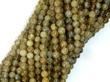 Labradorite Beads, 4mm Round Beads-BeadBasic