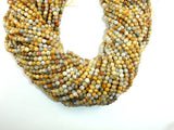 Crazy Lace Agate Beads, 4mm Faceted Round-BeadBasic